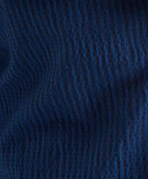 Blue & Navy Tailored Fit Stripe Seersucker Flat Front Trouser