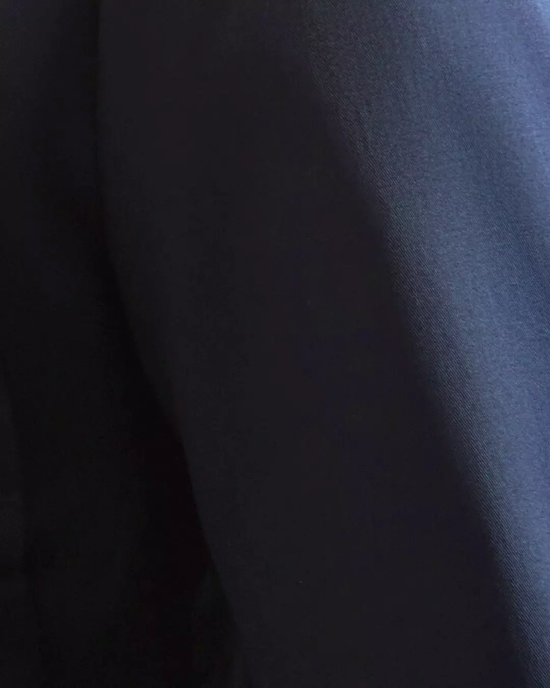 Navy Tailored Fit Cotton Twill Jacket